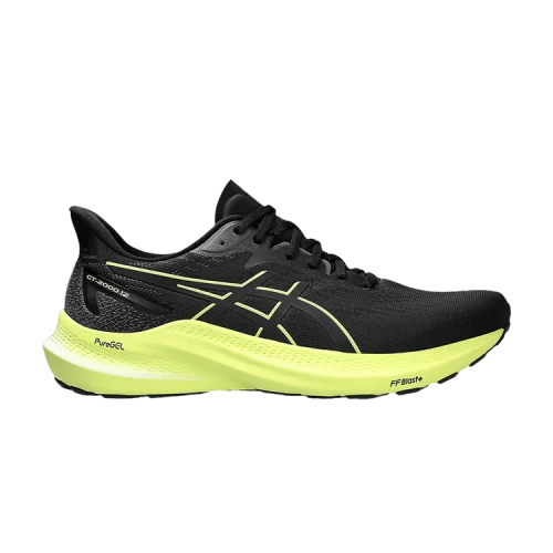 ASICS GT-2000 12 Wide 'Black Glow Yellow'