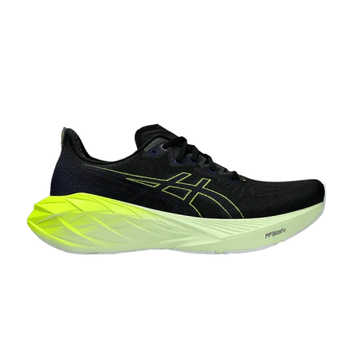 Asics Novablast 4 Wide 'Black Glow Yellow'