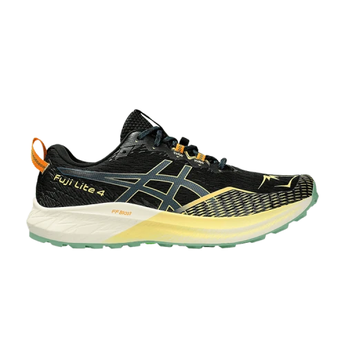 ASICS Fuji Lite 4 Black Magnetic Blue