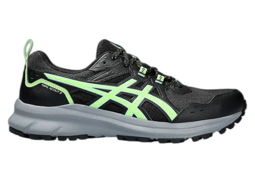 ASICS Trail Scout 3 Black Illuminate Green