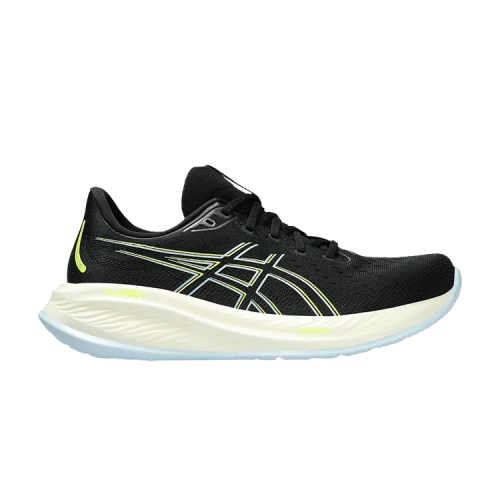 Asics Gel Cumulus 26 2E Wide 'Black Safety Yellow'