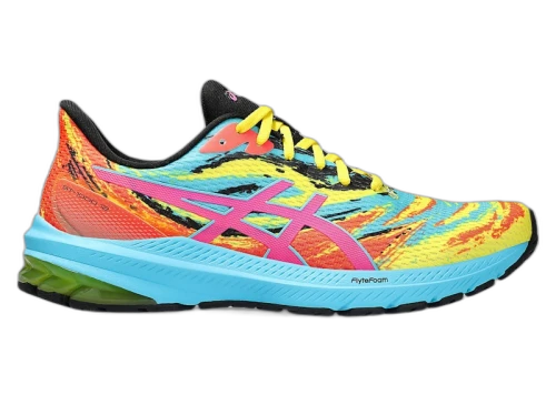 ASICS GT-1000 12 Vibrant Yellow Hot Pink