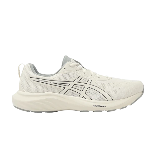 Asics GEL CONTEND 9 Mesh Low top Running Shoes Men's Ecru