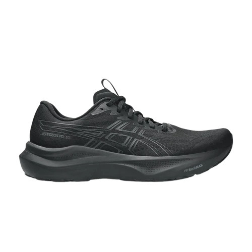 ASICS GT 2000 14 Low top Long Distance Running Sprint Physical Fitness Test & Exam Running Shoes Men's Black Gray