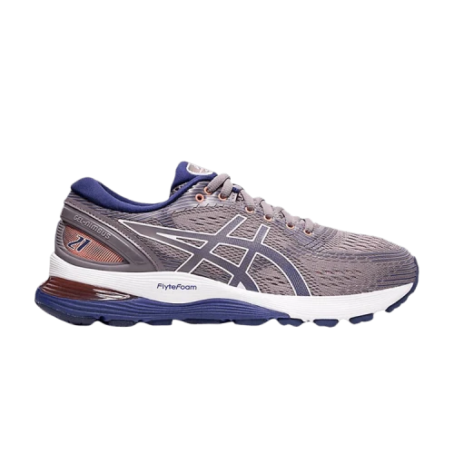 ASICS Gel-Nimbus 21 'Lavender Grey Dive Blue' (Women's)