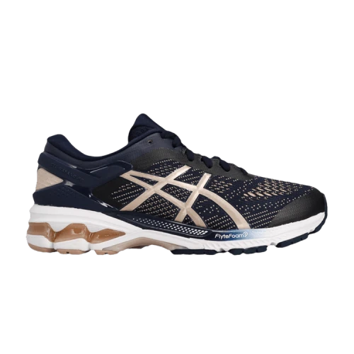 ASICS Gel-Kayano 26 Wide 'Midnight Frosted Almond' (Women's)