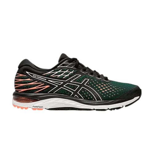 ASICS Gel-Cumulus 21 Wide 'Black Sun Coral' (Women's)