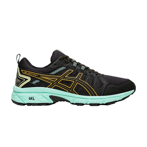 ASICS Gel Venture 7 'Black Mint Orange Pop' (Women's)