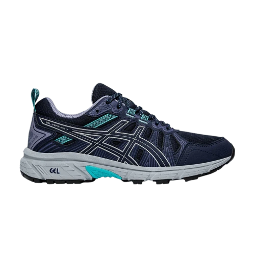 ASICS Gel-Venture 7 Wide 'Black Silver' (Women's)