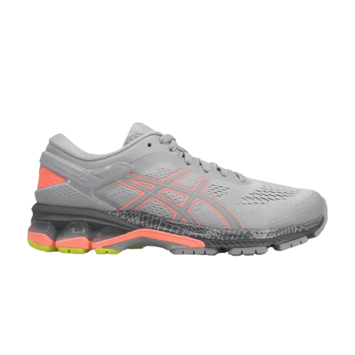 ASICS Gel-Kayano 26 'Hyper Flash - Piedmont Grey Sun Coral' (Women's)