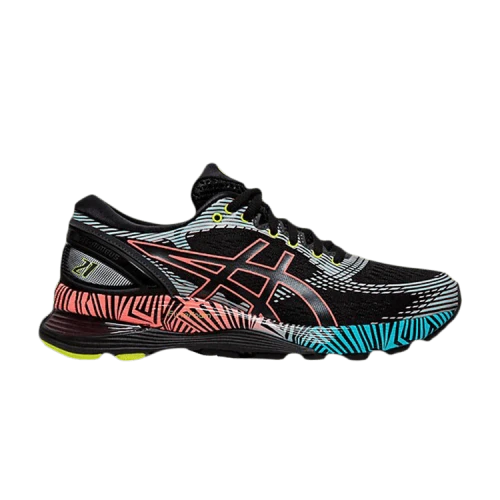 ASICS Gel-Nimbus 21 'Hyper Flash - Black' (Women's)