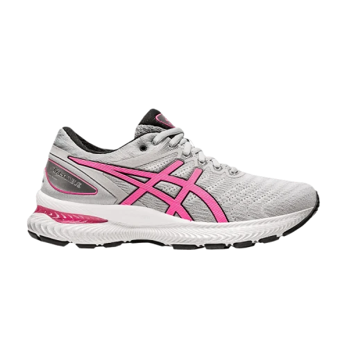 ASICS Gel-Nimbus 22 'Grey Hot Pink' (Women's)