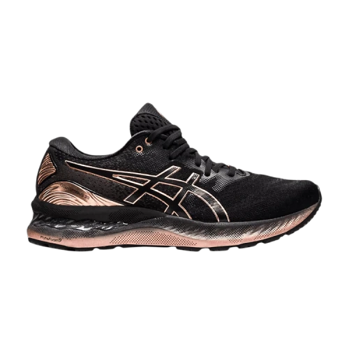 ASICS Gel-Nimbus 23 Platinum 'Black Rose Gold' (Women's)