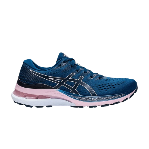 ASICS Gel-Kayano 28 Wide 'Mako Blue Barely Rose' (Women's)