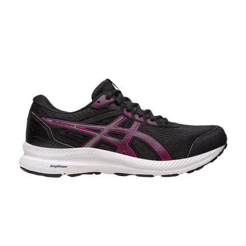 ASICS Gel-Contend 8 Wide 'Black Pink Rave' (Women's)
