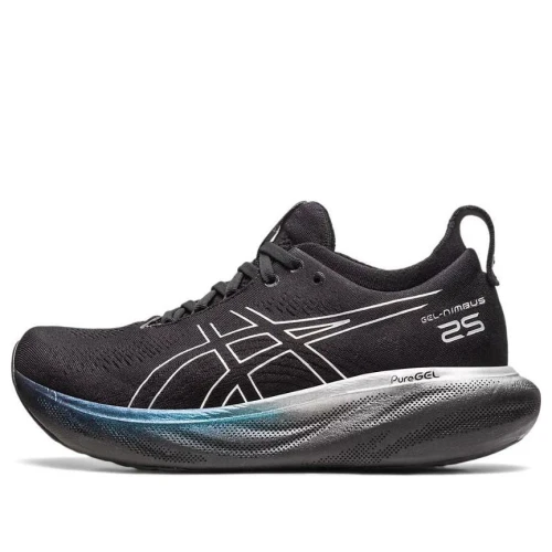 ASICS Gel Nimbus 25 Platinum 'Black Pure Silver' (Women's)