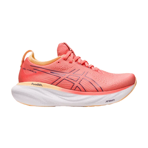 ASICS Gel-Nimbus 25 Wide 'Papaya Dusty Purple' (Women's)