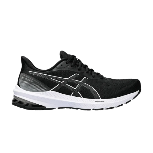 ASICS GT 1000 12 Wide 'Black White' (Women's)