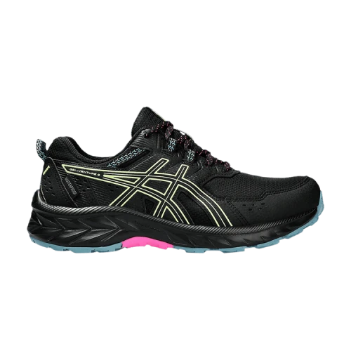 ASICS Gel Venture 9 Waterproof 'Black Lime Green' (Women's)