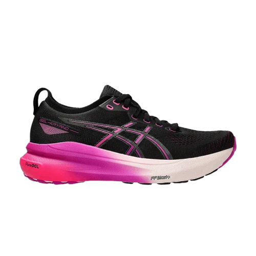 ASICS Gel Kayano 31 Wide 'Black Bold Magenta' (Women's)