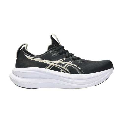 ASICS GEL-Nimbus 28 D Wide 'Black Feather Grey' (Women's)