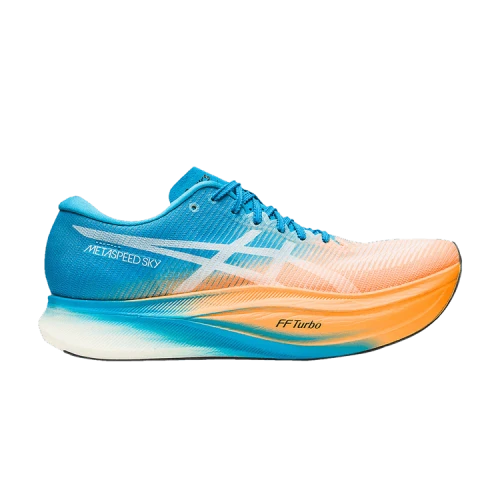 ASICS Metaspeed Sky+ Orange Pop Island Blue