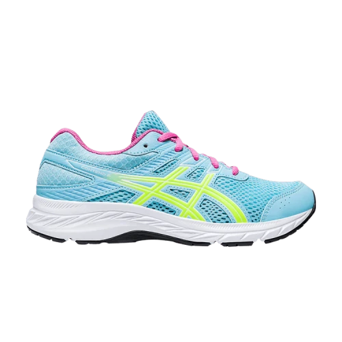 (GS) ASICS Gel-Contend 6 'Ocean Decay Safety Yellow'