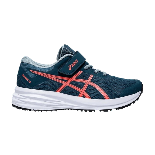(PS) ASICS Patriot 12 'Magnetic Blue Sunrise Red'