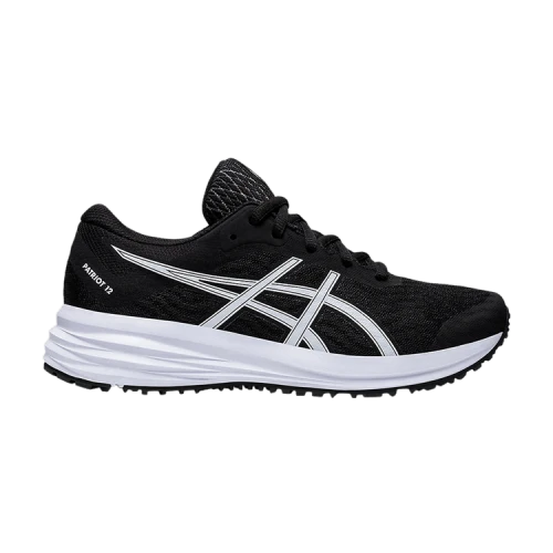 (GS) ASICS Patriot 12 'Black White'
