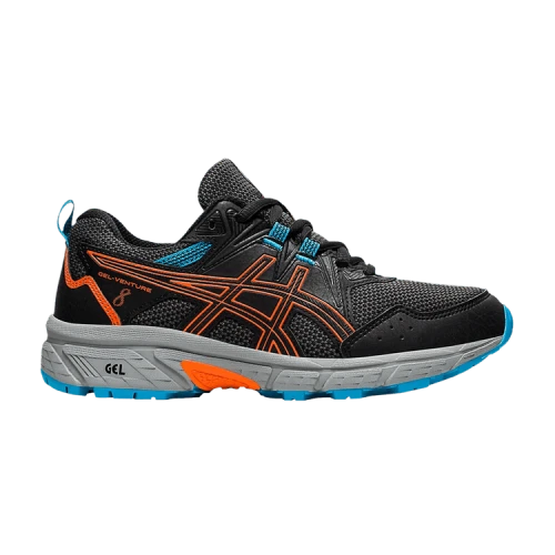 (GS) ASICS Gel-Venture 8 'Black Marigold Orange'