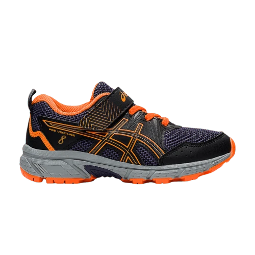 (PS) ASICS Pre Venture 8 'Black Shocking Orange'
