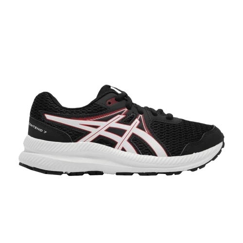 (GS) ASICS Gel-Contend 7 'Black Electric Red'