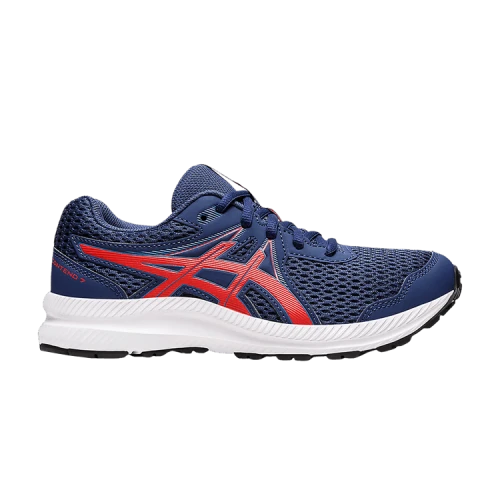 (GS) ASICS Contend 7 'Deep Ocean Red'