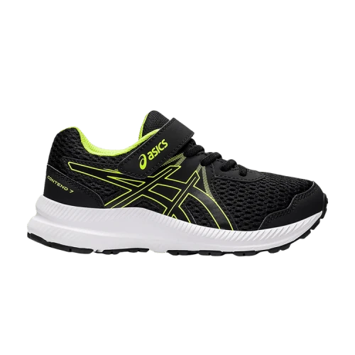 (PS) ASICS Contend 7 'Black Hazard Green'