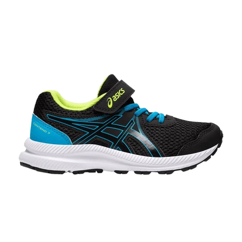 (PS) ASICS Gel-Contend 7 'Black Digital Aqua'