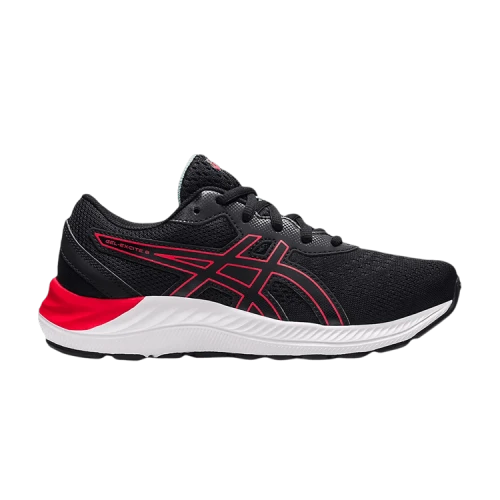 (GS) ASICS Gel-Excite 8 'Black Electric Red'