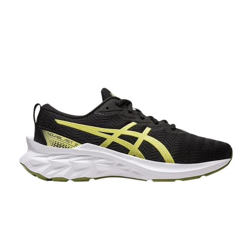 Asics Novablast 2 GS 'Black Glow Yellow'