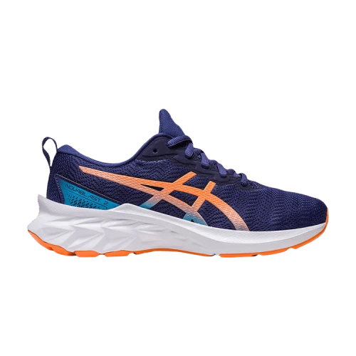 (GS) ASICS Novablast 2 'Navy Orange White'