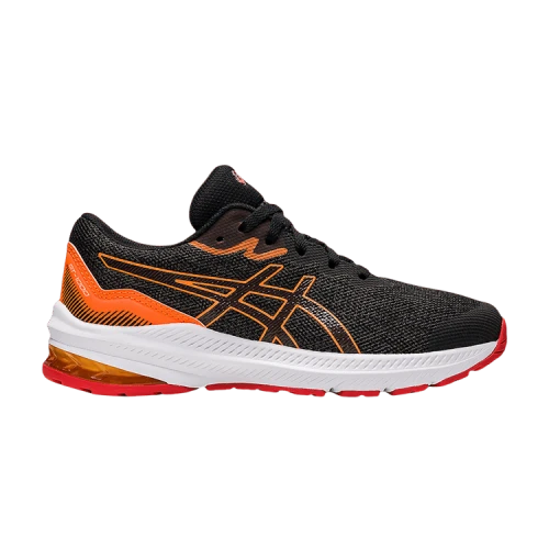 ASICS GT 1000 11 GS 'Graphite Grey Fiery Red'