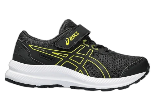 ASICS Contend 8 Black Bright Yellow (PS)