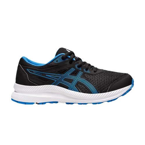 Asics Contend 8 GS 'Black Electric Blue'