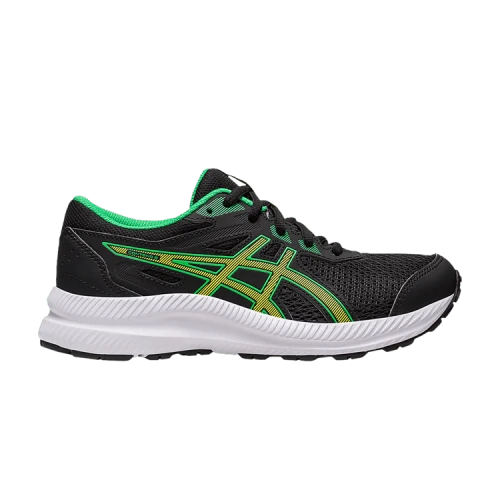 Asics Contend 8 GS 'Black Lime Zest'