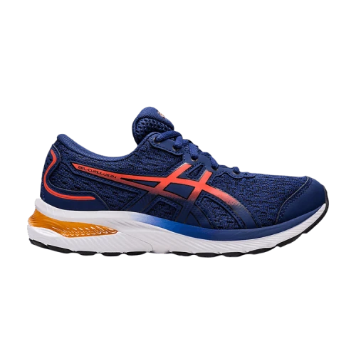 Asics Gel Cumulus 24 GS 'Deep Ocean Cherry Tomato'