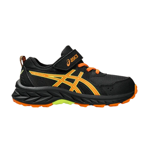 Asics Pre Venture 9 PS 'Black Bright Orange'