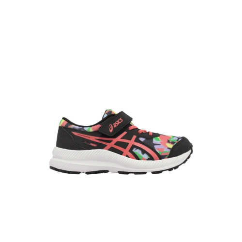 (PS) ASICS Contend 8 'Black Papaya Camo'