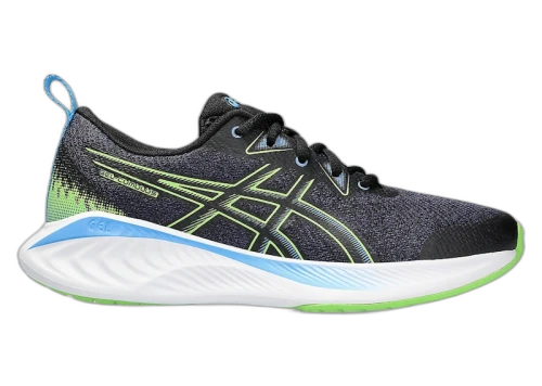 ASICS Gel-Cumulus 25 Black Electric Lime (GS)