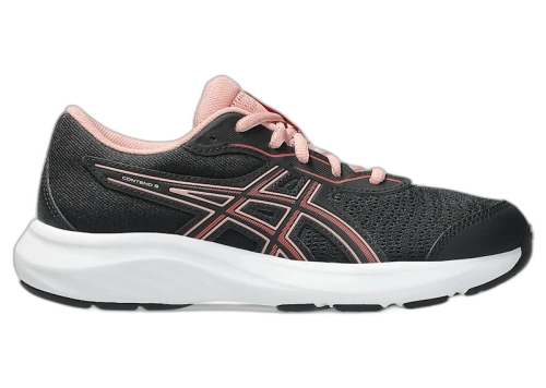ASICS Contend 9 Black Dark Pink Clay (GS)