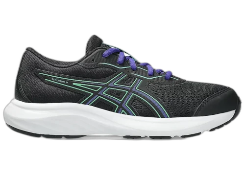 ASICS Contend 9 Black Vital Green (GS)