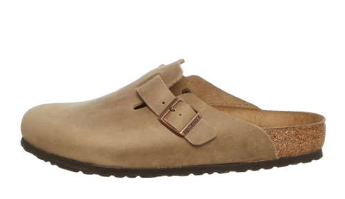 Birkenstock Boston Soft Footbed Oiled Leather Tobacco Brown
