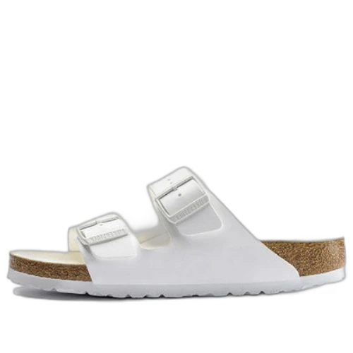 Birkenstock Arizona Birko-Flor Narrow Fit 'White'